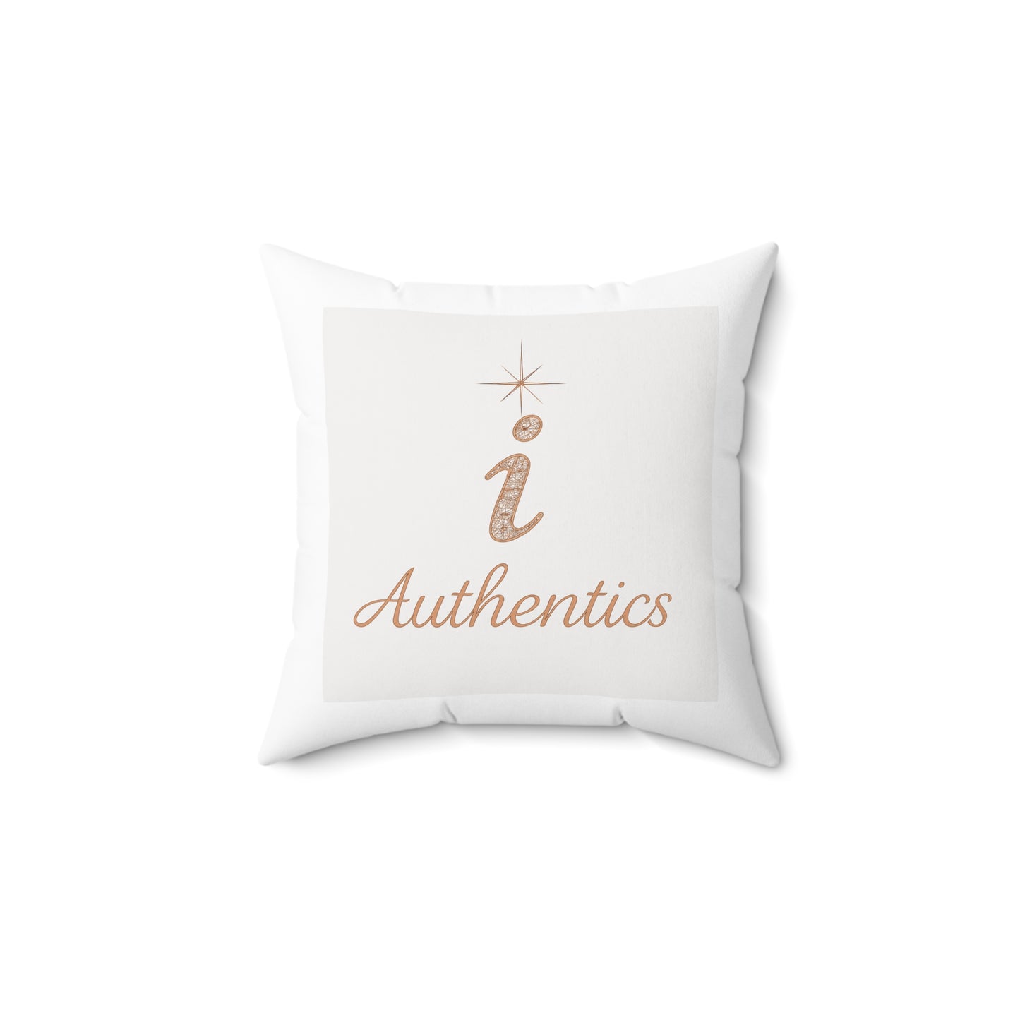 Modern Square Throw Pillow - i Authenticity Design