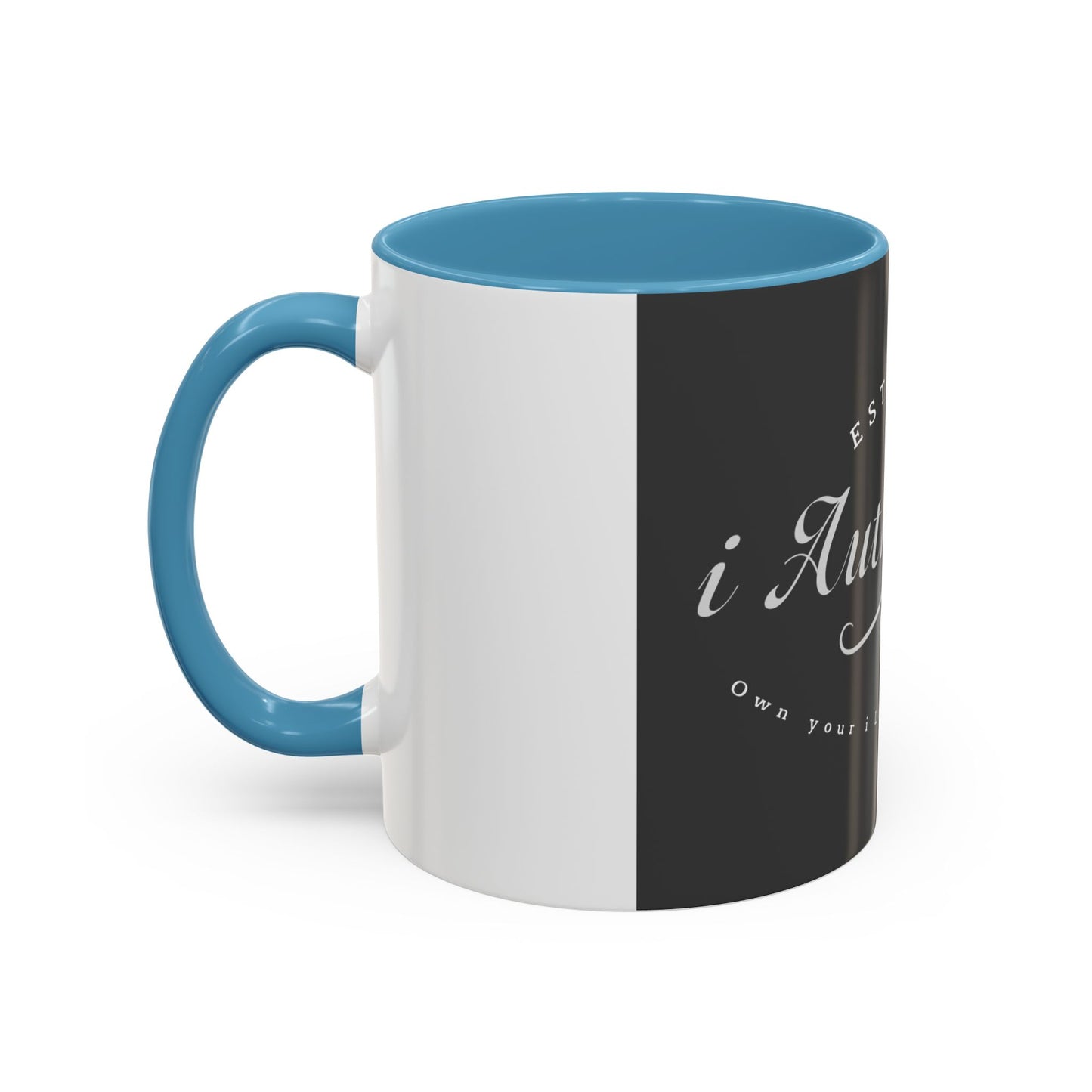 Live Authentically Coffee Mug - Black & White Accent, Perfect Gift for Coffee Lovers