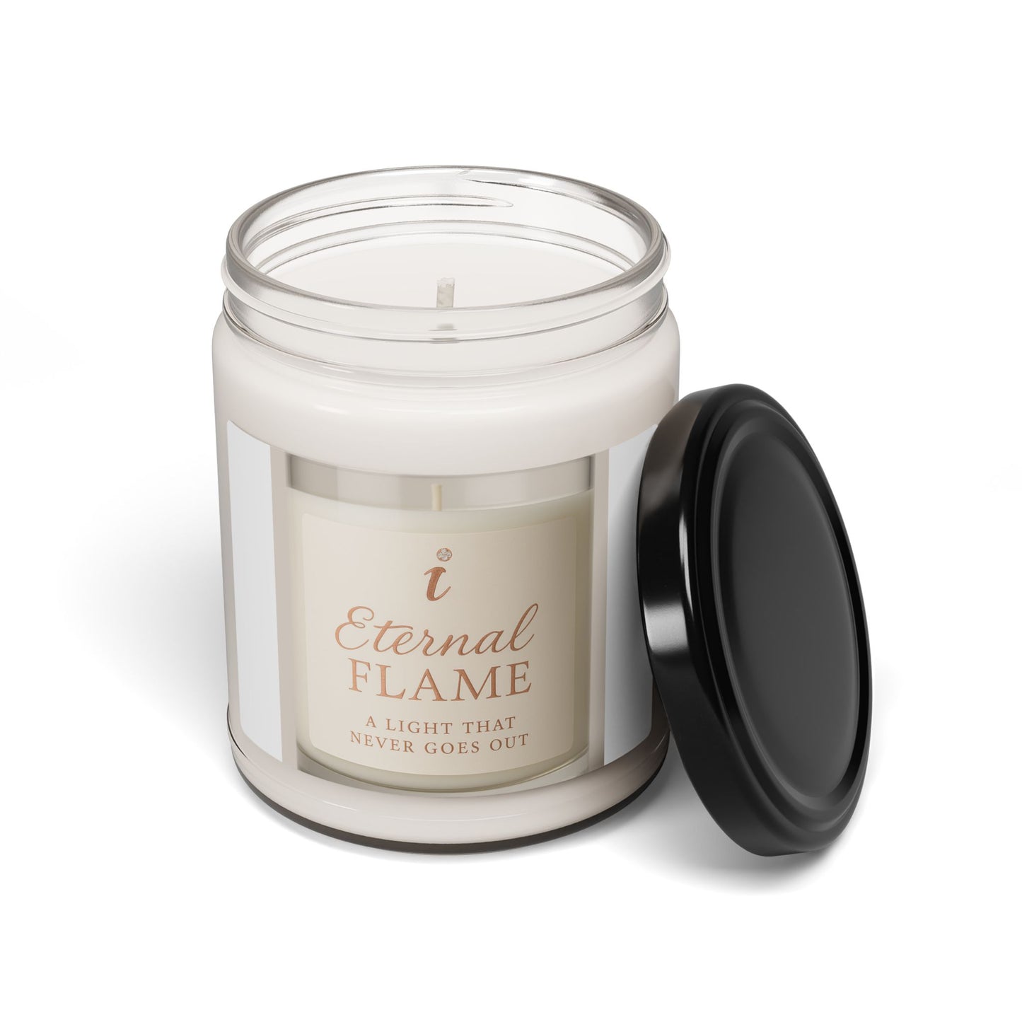 Eternal Flame Scented Soy Candle - 9oz | A Light That Never Goes Out