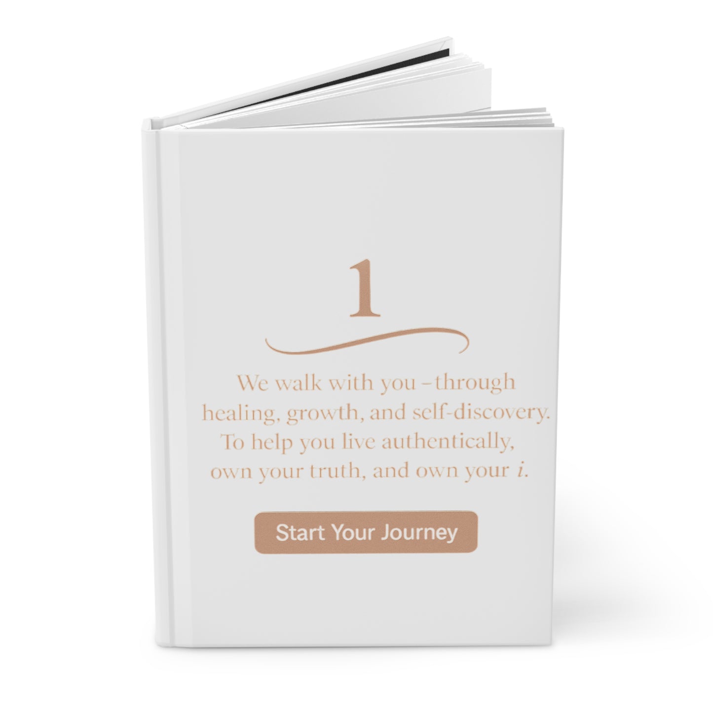 Inspirational Hardcover Journal - Start Your Journey