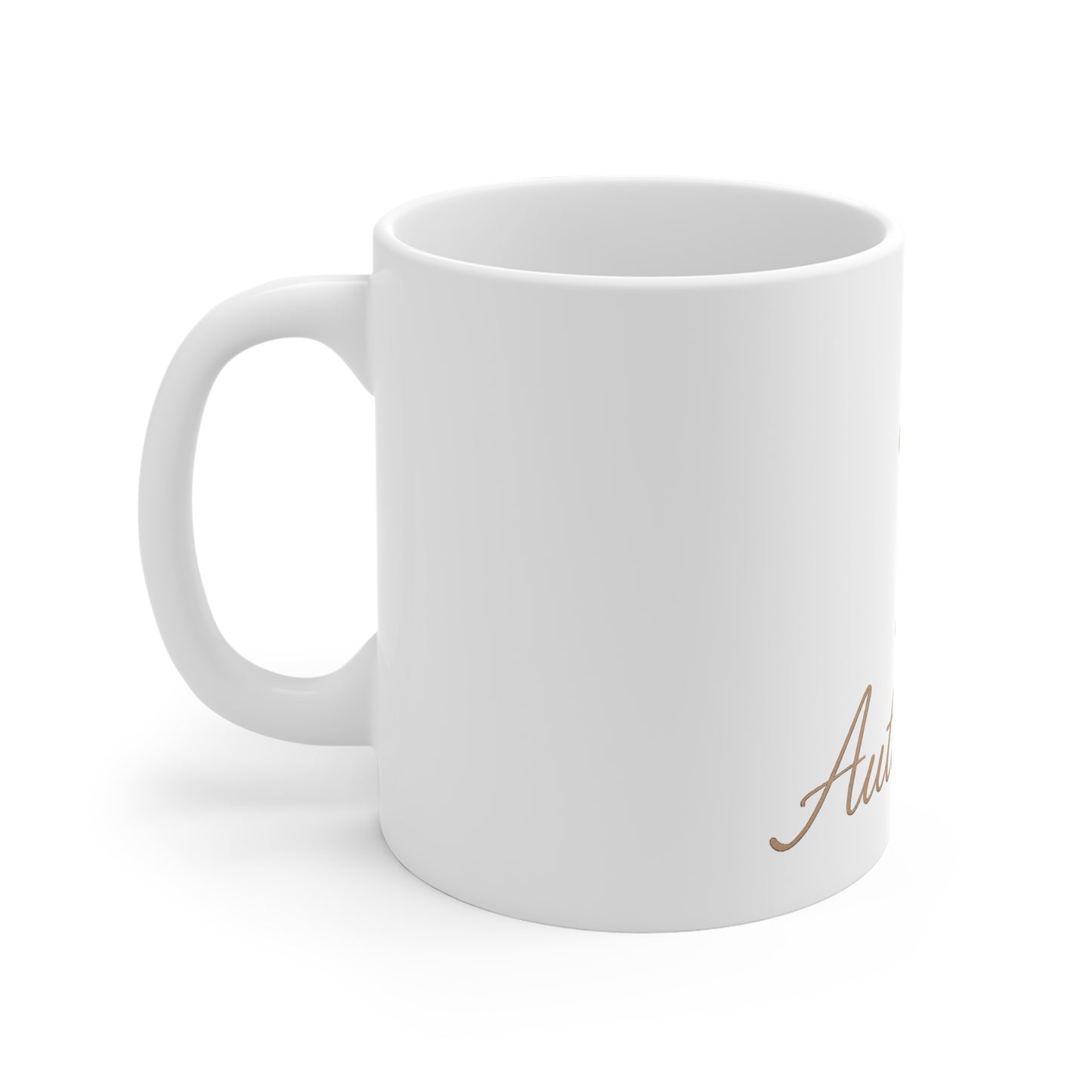 Elegant 'Authentics' Ceramic Mug - Perfect for Coffee Lovers and Gift Giving