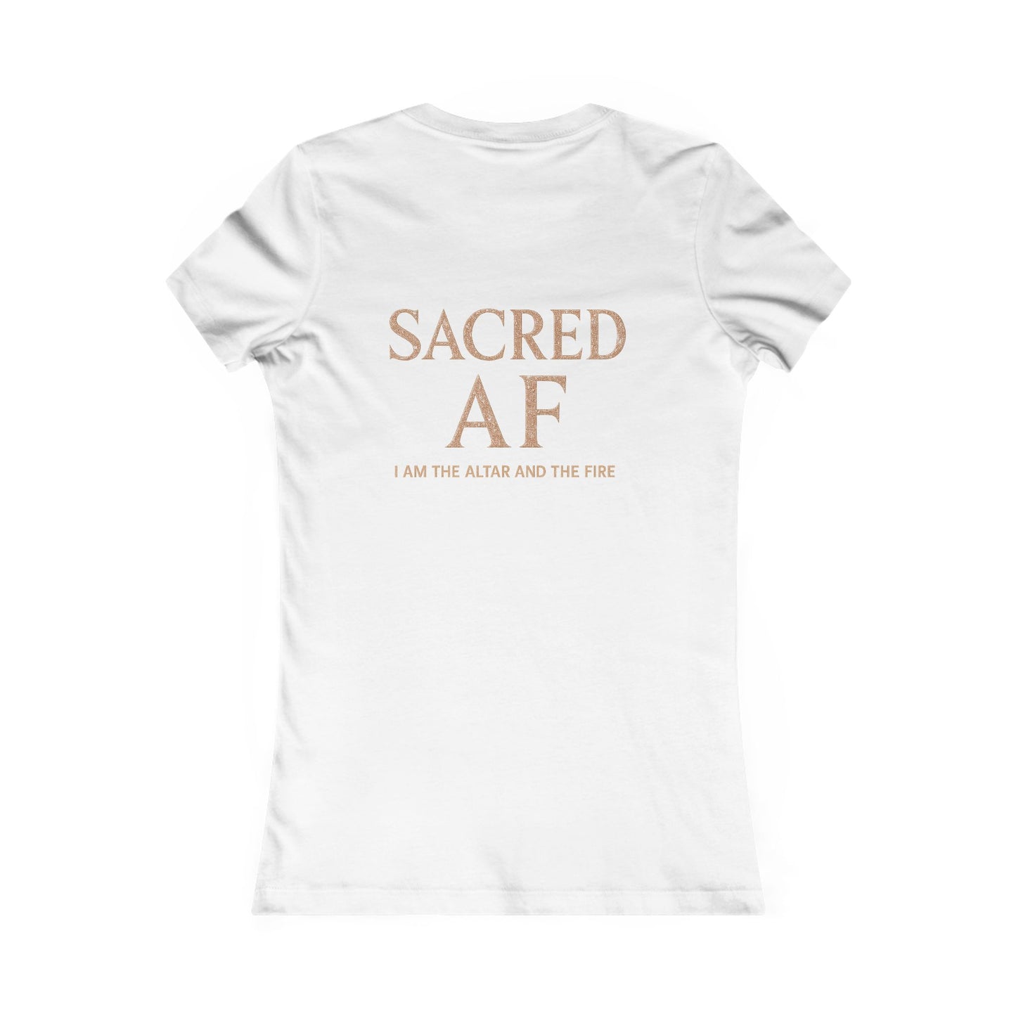 Sacred Earth Women's Tee, Spiritual Shirt, Earthy Graphic Tee, Motivational Top, Mindfulness Gift, Trendy Casual Wear